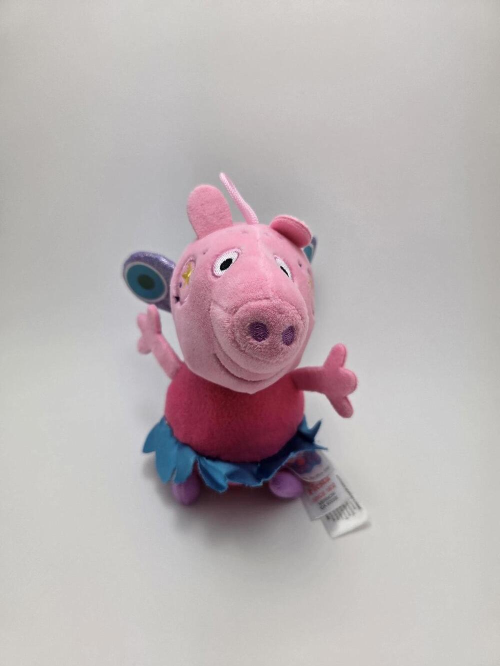 Peppa Pig Plush Fairy Wings Plush Toy Stuffed Animal With TuTu (6 inch)